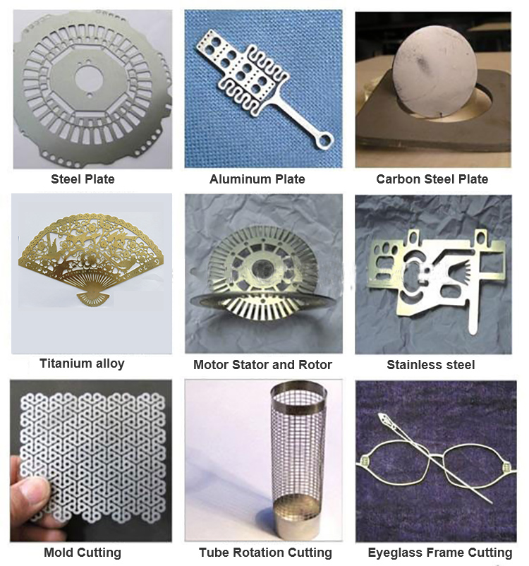 وائی فائی وائرلیس کنٹرول کے ساتھ نیچے قیمت لیزر کاٹنے کی مشین 1000w