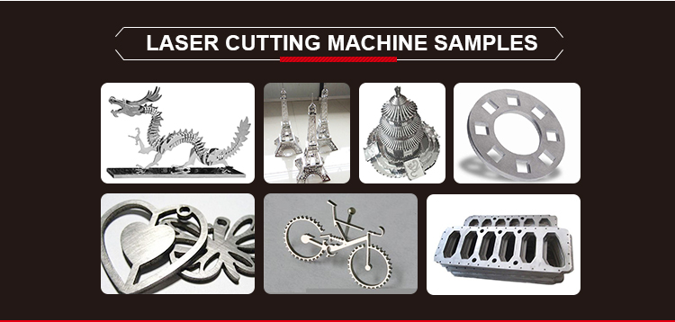 1000W 1500W 2KW 3000W 4KW CNC سٹیل لیزر کاٹنے کی مشین